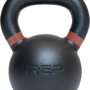 REP Fitness Kettlebell Set and Singles, 4kg to 24kg, 9lb to 53lb Weight Range, Cast Iron, Strength Exercise Training, Home Gym, Power Workout Equipment, Free Weights, Dumbbell Alternative