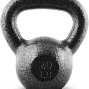 CAP Barbell Cast Iron Kettlebell – Coated Options, Singles and Sets, Multiple Weight Choices
