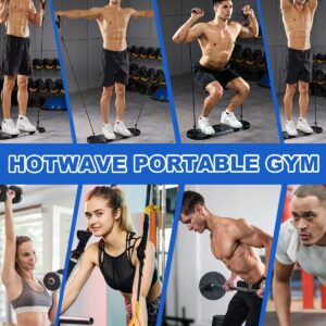 HOTWAVE Push Up Board Fitness, Portable Foldable 20 in 1 Push Up Bar at Home Gym, Pushup Handles for Floor. Professional Strength Training Equipment For Man and Women