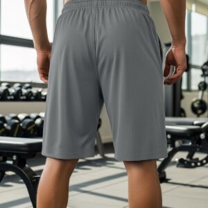 NY Threads Mens Athletic Shorts 2 Pack Quick Dry Lightweight Running Workout Gym Shorts with Pockets