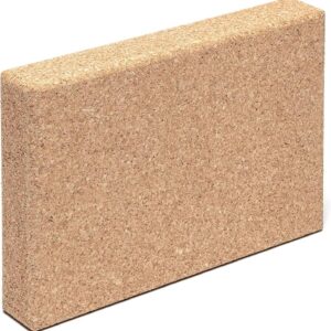 Go4Cork Cork Slim Yoga Block for Yoga, Pilates & Meditation | Non-Slip, Hypoallergenic, Sustainable, Non-Toxic Yoga Block