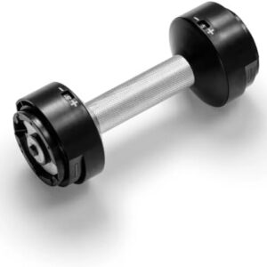 NUOBELL Replacement Part NB201-HANDLE for Adjustable Dumbbells Pair 5-80 lbs FF-TB011395, FF-TB011398, FF-TB011399, Silver, 1-Pack