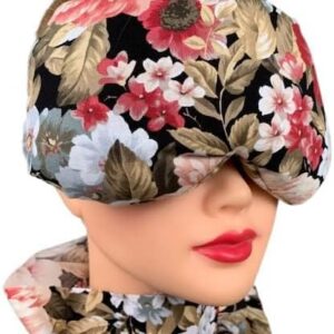 Eye Mask Lavender Eucalyptus, Sinus, Herbal Pack, Hot Cold Pack, Heat Wrap,Organic, Flax Seed, Microwave Therapy, Sleep Mask, Yoga Meditation Eye Pillow,Floral