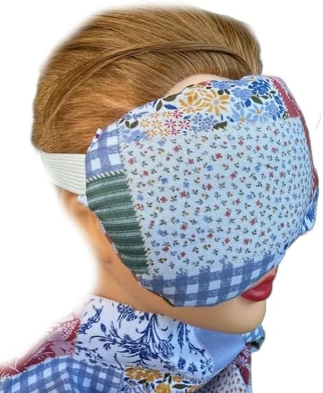 Eye Mask Lavender Eucalyptus, Sinus, Herbal Pack, Hot Cold Pack, Heat Wrap,Organic, Flax Seed, Microwave Therapy, Sleep Mask, Yoga Meditation Eye Pillow, Boho - Image 3