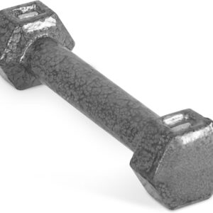Barbell Cast Iron Hex Dumbbell, 1lb, Single