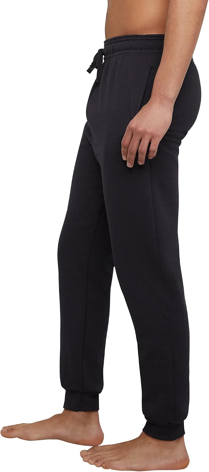 Hanes Men's Joggers, EcoSmart Fleece Sweatpants for Men, Men's Lounge Pants, 30.5" - Image 3