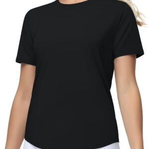 THE GYM PEOPLE Women’s Workout Short Sleeve Breathable T-Shirts Athletic Yoga Tee Tops
