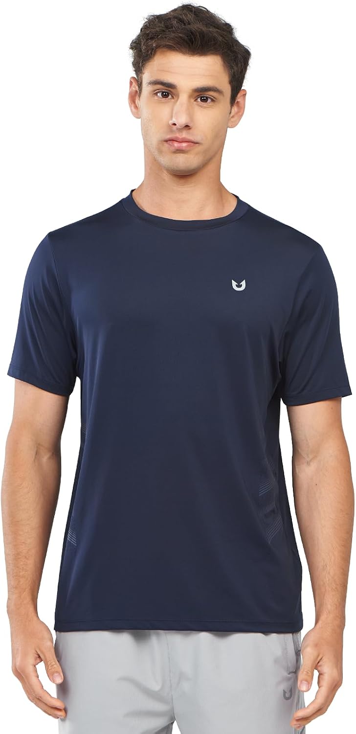 NORTHYARD Men's Workout Athletic Shirts Gym Running T-Shirts Tennis Quick Dry Short Sleeve Shirt Active Lightweight Sports - Image 2