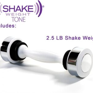 Shake Weight Tone for Women – 2.5lb Muscle Toning Dumbbell to Sculpt Your Arms, Shoulders & Chest All at The Same Time – Exercise Equipment for All Fitness Levels – Single Dumbbell Shaking Weight