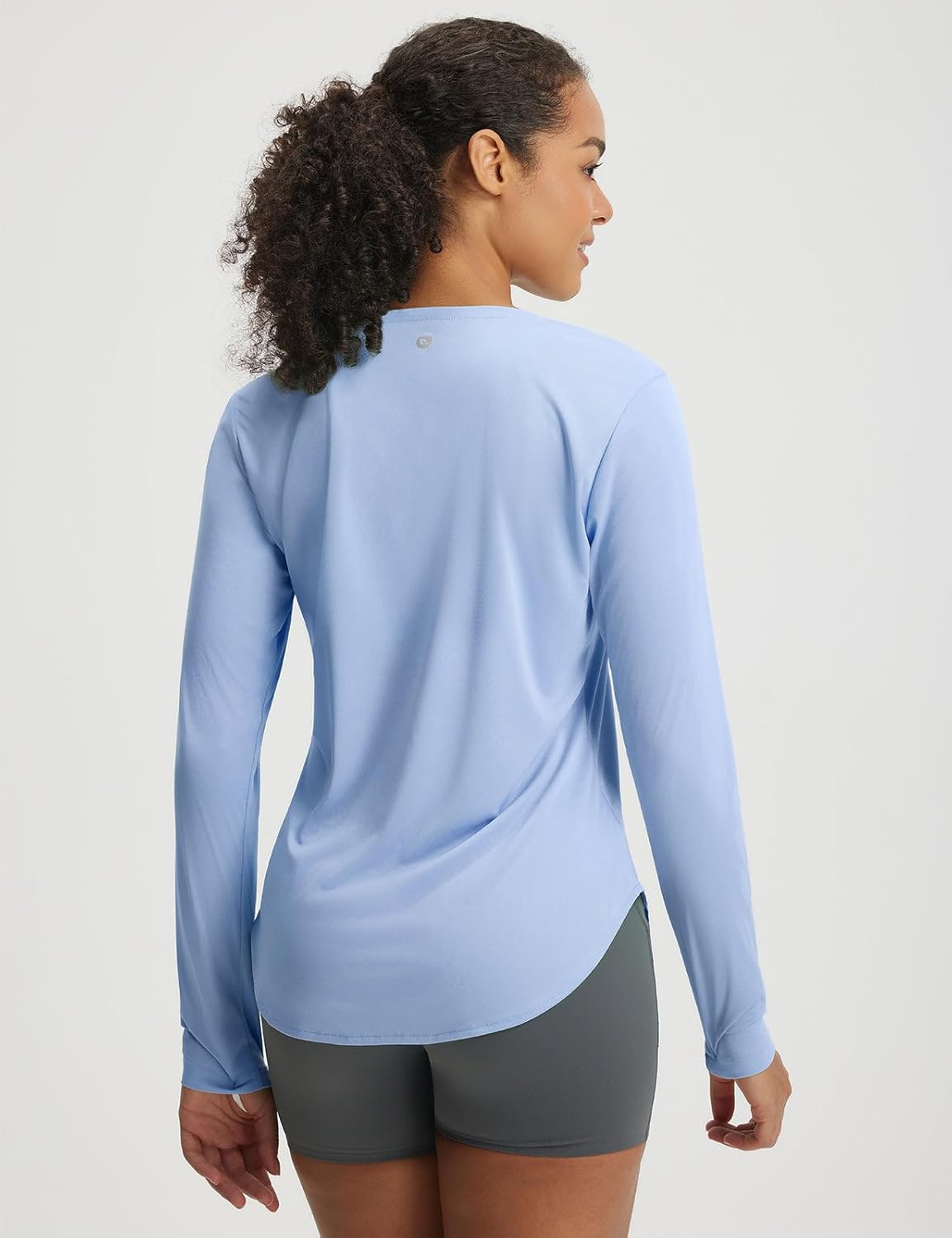 baleaf Womens Sun Shirts UPF 50+ UV Protection Long Sleeve V Neck Lightweight Breathable Quick Dry Tops Hiking Running - Image 2