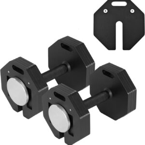 Adjustable Dumbbell Sets, Each 50/80/90/120LB Pairs Durable Steel Build, Free Weights Dumbbells Set of 2 with Anti-slip Handle, For Full Body Home Gym Workout Home Strength Training Equipment 50/80/90/120LBSX2