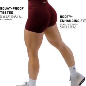 Gymreapers Athletic Shorts for Women – Seamless Butt Lifting Tummy Control Running Shorts for Yoga, Biker, Gym Workout Squat