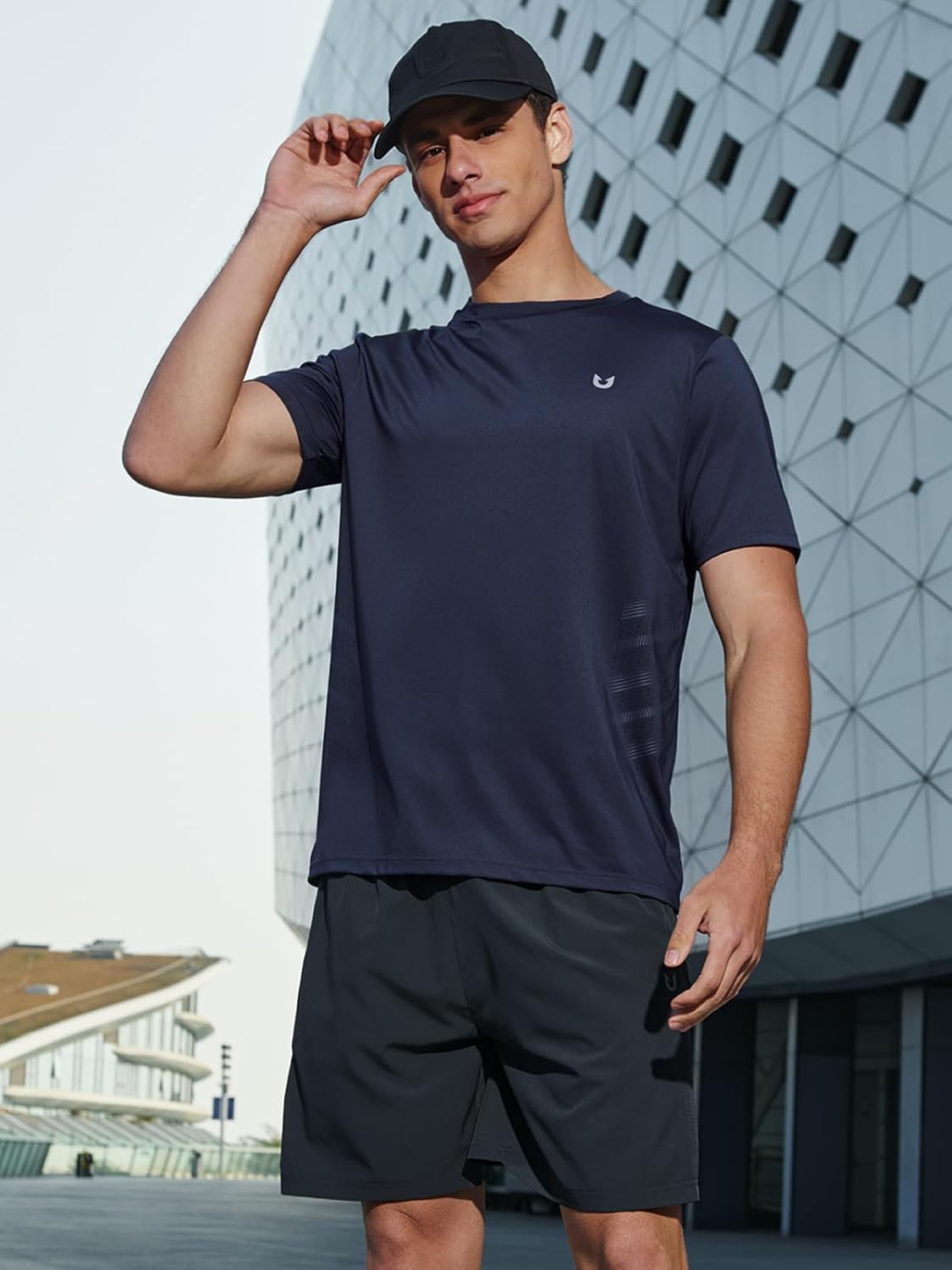 NORTHYARD Men's Workout Athletic Shirts Gym Running T-Shirts Tennis Quick Dry Short Sleeve Shirt Active Lightweight Sports - Image 3