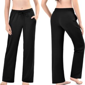 Stanpetix Track Pants Women Loose Straight Leg Women’s Sweatpants with Pockets for Sports Jogging