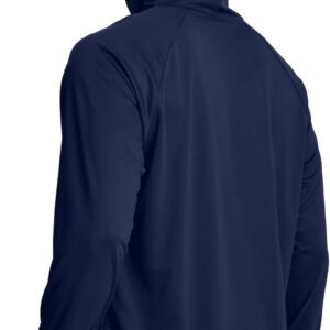 HovSiyla 5 Pack Men’s Fishing Shirts Long Sleeve UPF Sun Protection Hoodie Lightweight Hiking Running Swimming Athletic Shirt