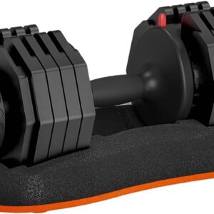ATIVAFIT Adjustable Dumbbells Set of 2, 5–88LB Quick Adjust Free Weights with Double Safety Lock & Anti-Slip Steel Handle, Space Saving Home Gym Equipment for Full Body Strength Training