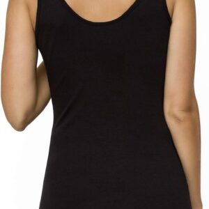 TREELANCE Yoga Tank Top Women Organic Cotton Sleeveless Workout Shirt with Yoga Prints for Gym, Pilates, Sculpt & Casual Wear