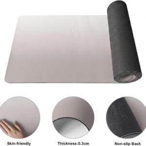 Yoga Mat Blue Ombre Yoga Mats with Strap & Shortage Bag Non Slip Soft Workout Mats Cushion Pad Gradient Gradual Color Exercise Mat for Yoga Pilates Stretching Fitness Floor Exercises Home Gym