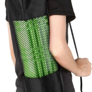 Yoga Mat Bag, Lightweight Mesh Net with Adjustable Strap for Comfortable Carrying for Yoga Mat, Snorkel Tube