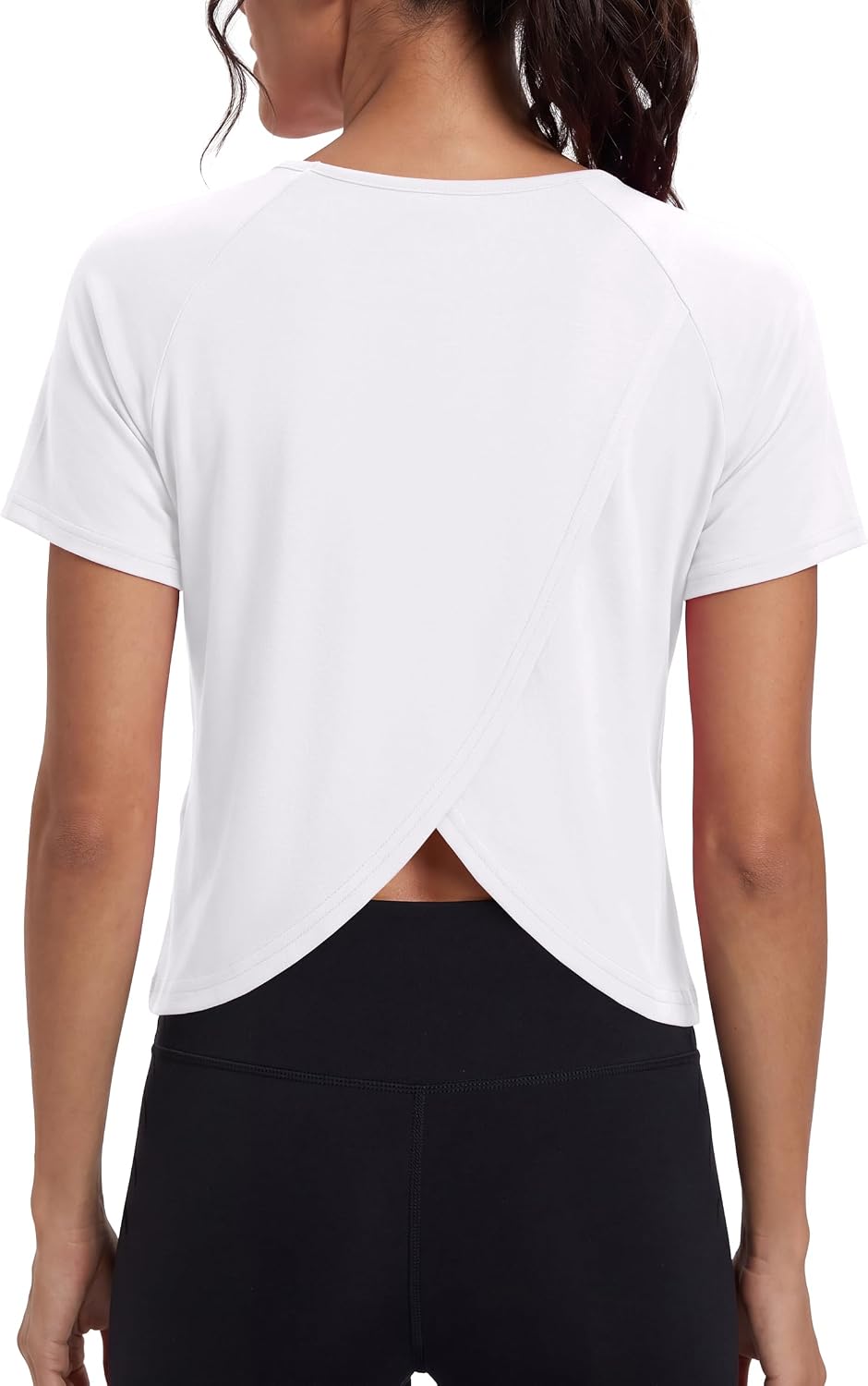 Quenteen Women's Short Sleeve Workout Shirts Athletic Tops Summer Activewear Gym Running Tennis Yoga Tee Shirt