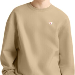 Champion Men’s Crewneck Sweatshirt, Reverse Weave, Heavyweight Fleece Sweatshirt for Men