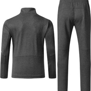 BGOWATU Men’s Tracksuits 2 Piece Running Sports Sweatsuits For Men Full Zip Athletic Jackets and Pants Outfits