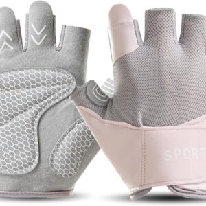 Workout Gloves with Wrist Wrap Support, Weight Lifting Gloves with Full Palm Protection & Extra Grip for Men Women Gym Exercise, Fitness, Weightlifting, Pull ups