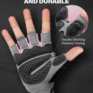 VINSGUIR Workout Gloves for Men and Women, Weight Lifting Gloves with Excellent Grip, Lightweight Gym Gloves for Weightlifting, Cycling, Exercise, Crosstraining, Pull ups, Fitness, Climbing and Rowing