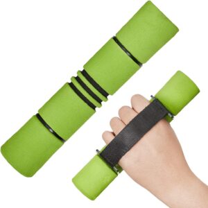 Yes4All Adjustable Dumbbell Hand Weights Set Of 2 Perfect for Women’s Walking or Travel Exercise with Adjustable Straps, Foam Cover, and Color Coded Weight (2lbs, 3lbs or 4lbs), Anti Slip