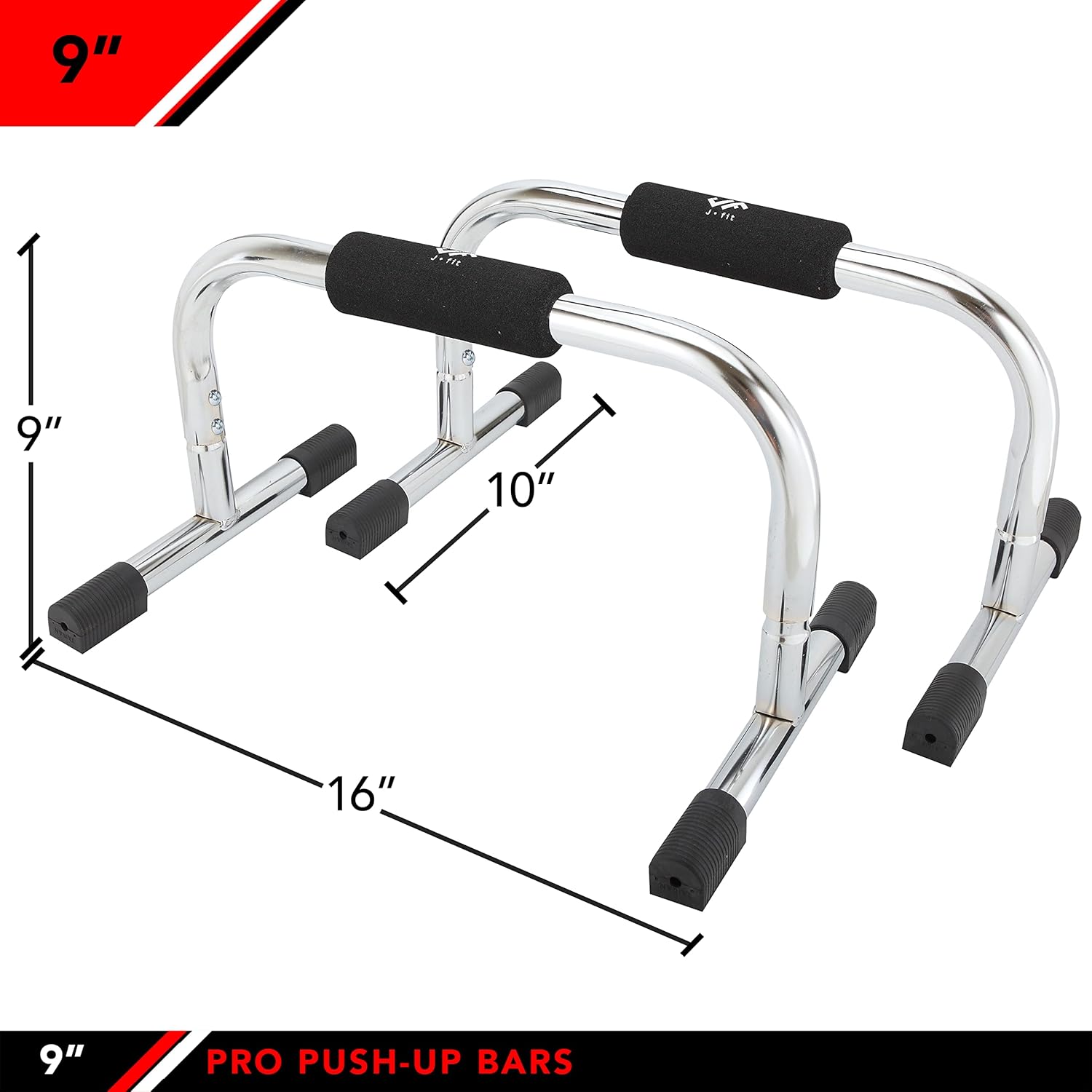JFIT Tall Push Up Bar Stand - Image 3