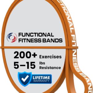 Functional Fitness Pull Up Bands Resistance Bands | Exercise Bands for Working Out | Long Stretch Bands for Exercise, Training Bands, Resistance Bands for Stretching