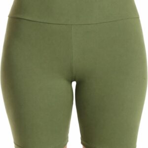Just Love Women’s 7-Inch Biker Shorts, High Waisted Stretch Activewear for Yoga and Gym