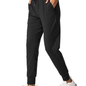 SANTINY Women’s Joggers Pants Pockets Drawstring Running Sweatpants for Women Lounge Workout Jogging