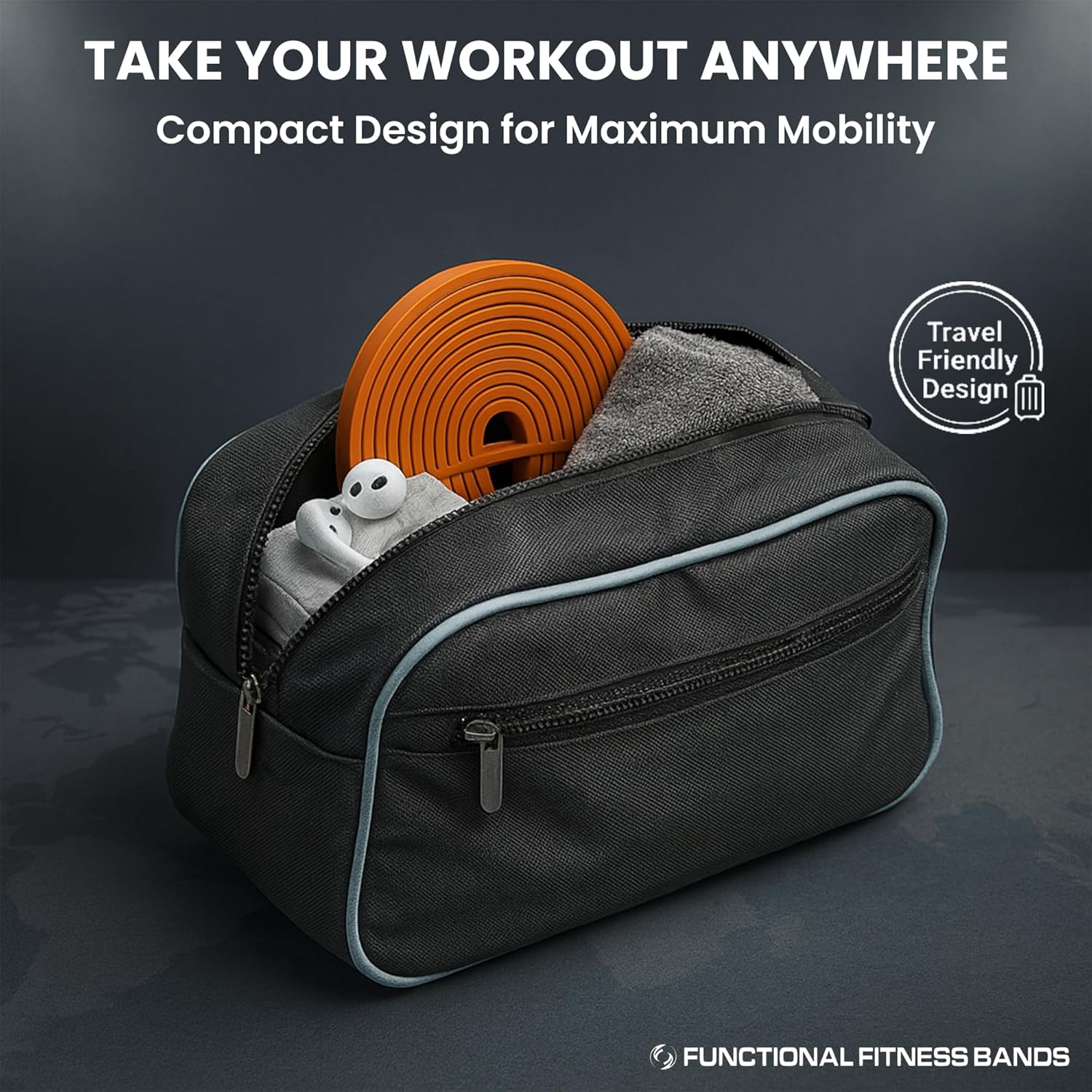Functional Fitness Pull Up Bands Resistance Bands | Exercise Bands for Working Out | Long Stretch Bands for Exercise, Training Bands, Resistance Bands for Stretching - Image 4
