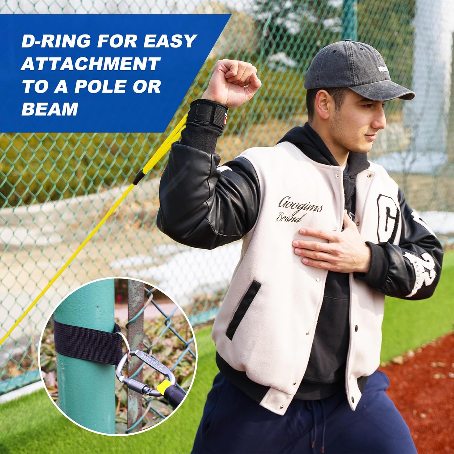 SunNordik Resistance Bands for Pitchers, Baseball & Softball Training Equipment for Improving Arm Strength & Pitching Training, Baseball Pitching Bands for All Skill Levels - Image 5