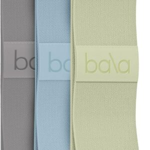Bala Bands Resistance Bands for Women & Men – Fabric Exercise Bands for Working Out – Wrist, Ankle, Legs & Booty Bands – Workout Resistance Bands for Yoga, Pilates, Strength Training