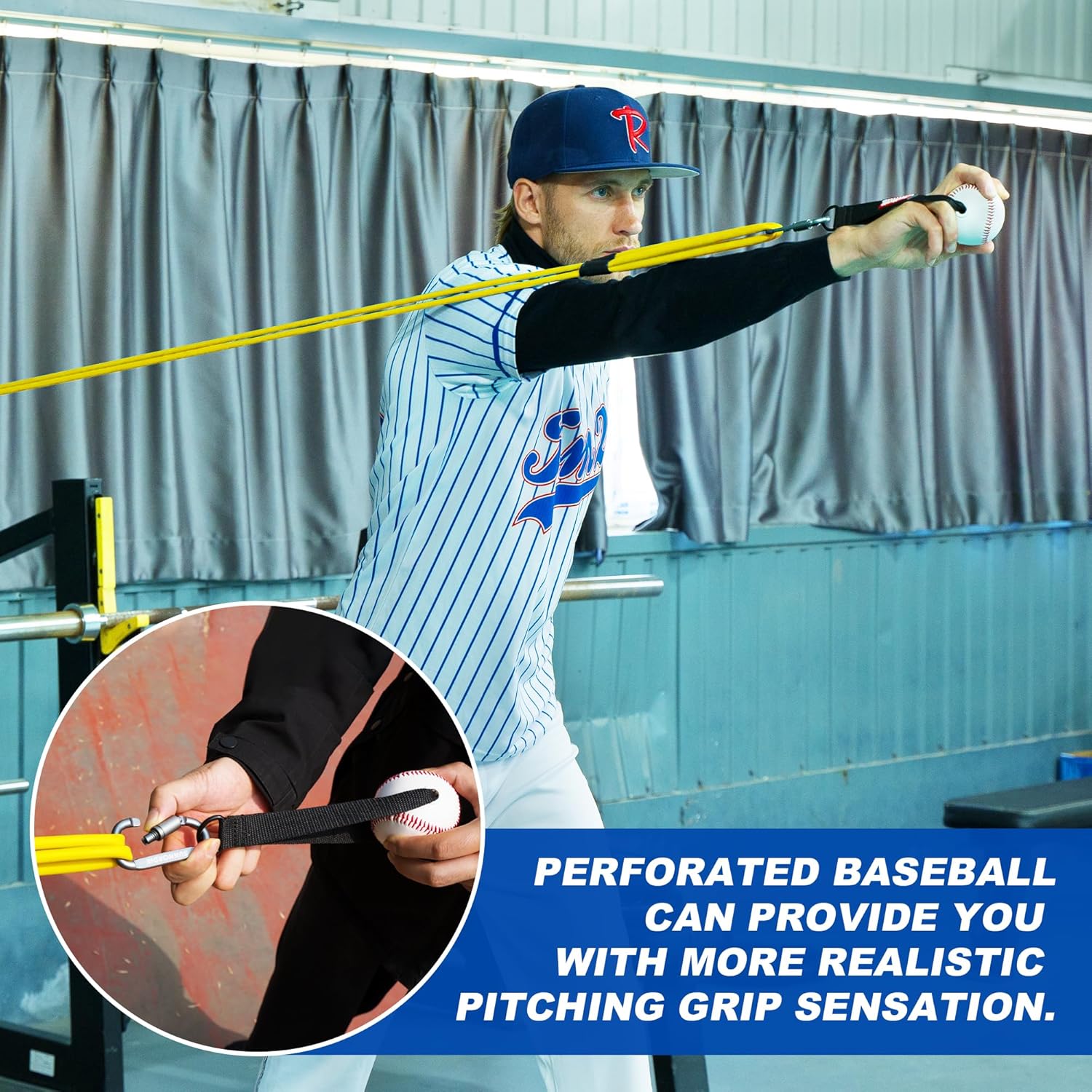 SunNordik Resistance Bands for Pitchers, Baseball & Softball Training Equipment for Improving Arm Strength & Pitching Training, Baseball Pitching Bands for All Skill Levels - Image 7
