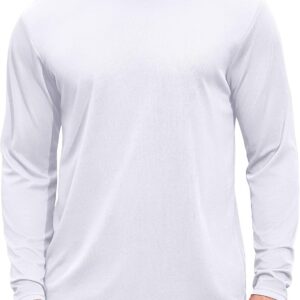 COOFANDY Long Sleeve Shirts for Men Moisture Wicking Activewear T-Shirts Workout Running Shirts