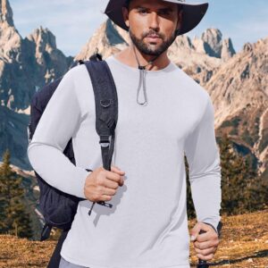 COOFANDY Long Sleeve Shirts for Men Moisture Wicking Activewear T-Shirts Workout Running Shirts