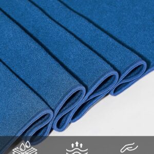 Heathyoga Yoga Mat Towel Non Slip for Hot Yoga Towel with Silicone Grip & Free Spray Bottle, 72″X26″ Extra Large Microfiber Yoga Towel for Bikram, Pilates, Fitness