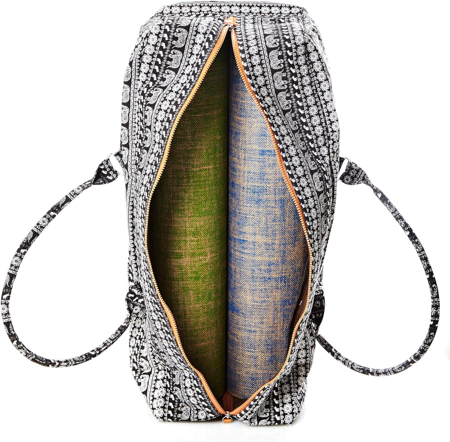 #DoYourYoga Full-Zip Extra Large Yoga Mat Tote Bag with Multi-Functional Storage Pockets for Sports Gym Pilates »Ghanpati« - Image 9