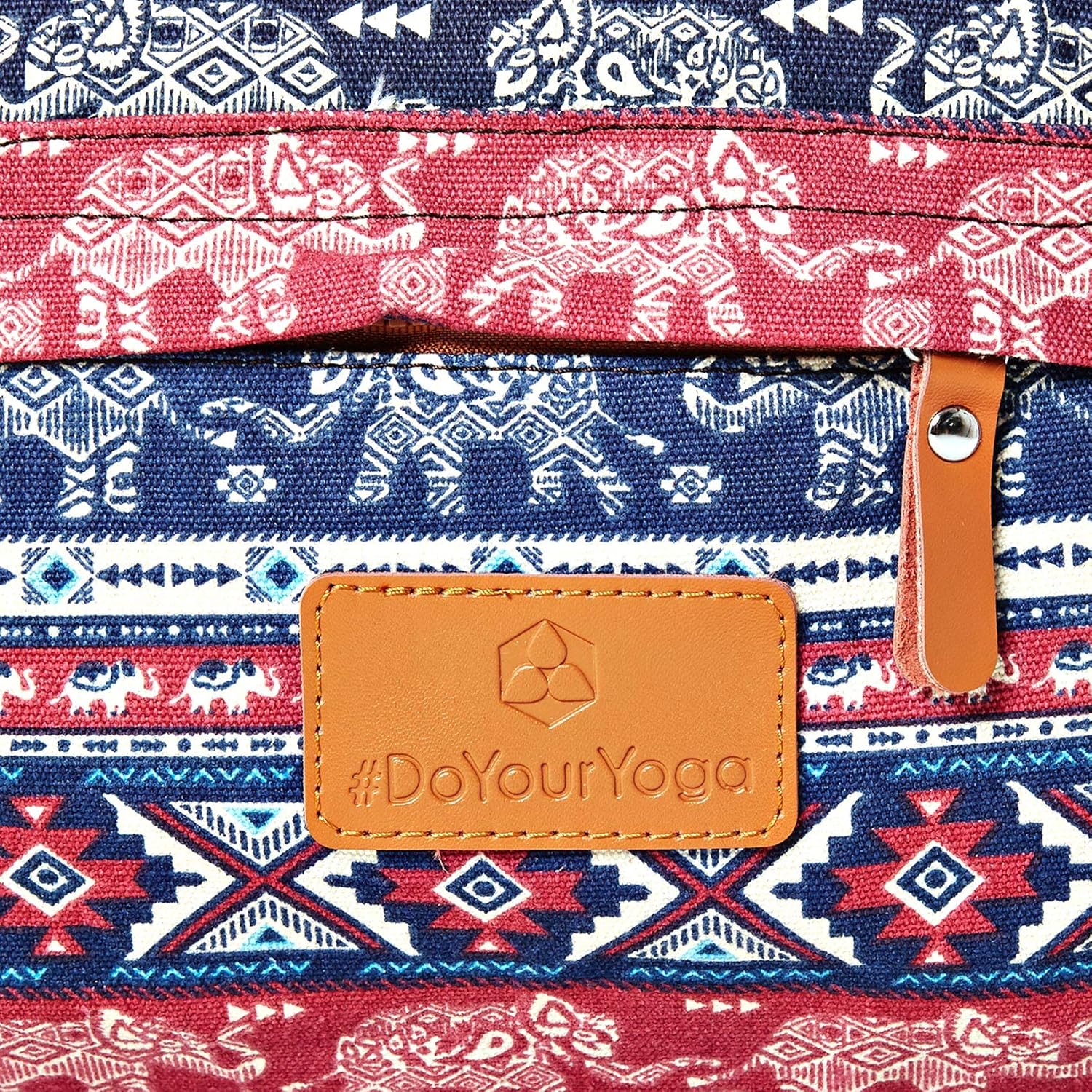 #DoYourYoga Full-Zip Extra Large Yoga Mat Tote Bag with Multi-Functional Storage Pockets for Sports Gym Pilates »Ghanpati« - Image 8