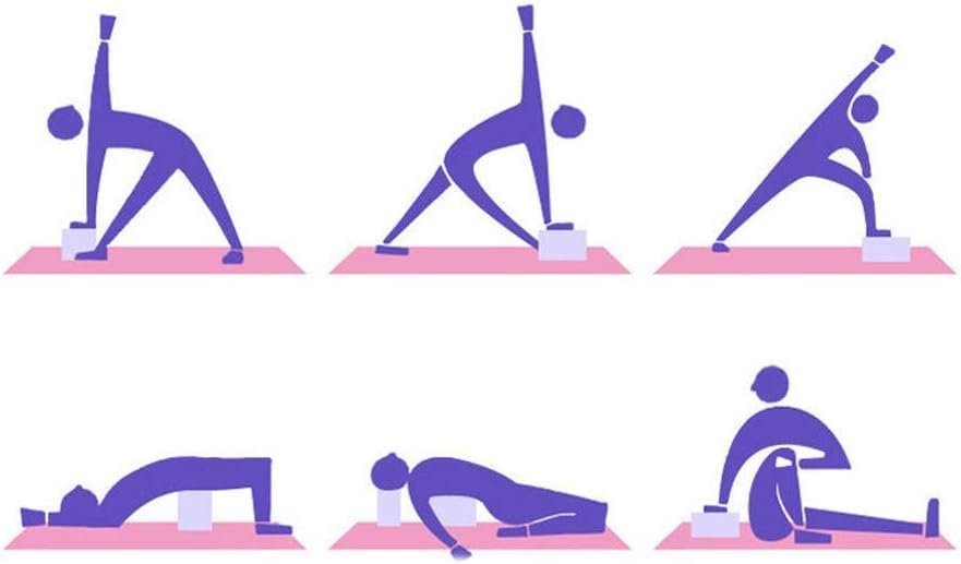 Yoga Blocks Bulk 2 Pack Supportive Latex-Free EVA Foam Yoga Blocks Set,9ร6ร3 Inches Non-Slip Surface Lightweight High Density Yoga Blocks for Exercise Pilates Stretching Meditation - Image 4