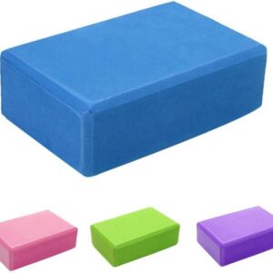Yoga Blocks Bulk 2 Pack Supportive Latex-Free EVA Foam Yoga Blocks Set,9×6×3 Inches Non-Slip Surface Lightweight High Density Yoga Blocks for Exercise Pilates Stretching Meditation