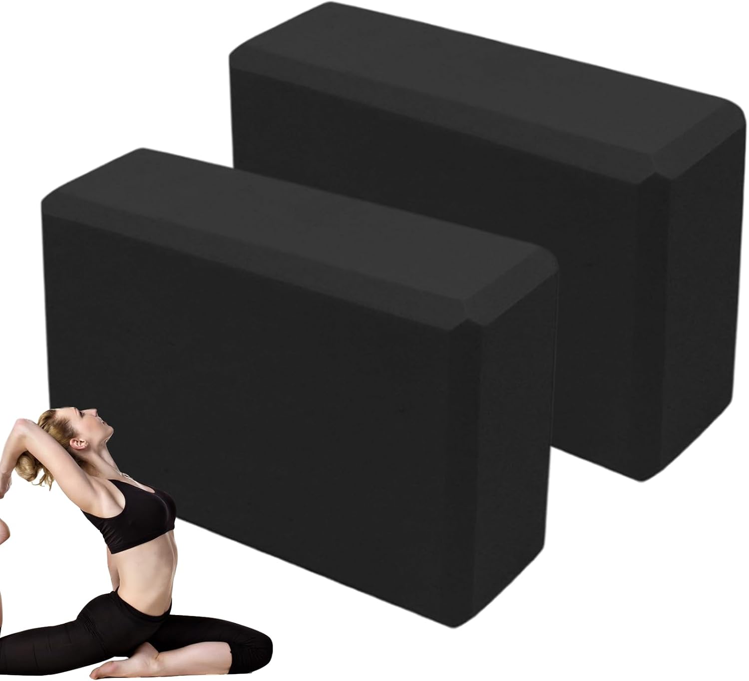 Slip Resistant Exercise Block - Workout Balance, EVA Foam Stretcher with Stable Support, Yoga Accessory with High Density Material, Fitness Tool Easy Use, Exercise Block for Beginner Advanced - Image 7