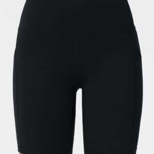 THE GYM PEOPLE Women’s High Waist Workout Shorts 8″/5″/3″ Stretchy Tummy Control Yoga Biker Running Shorts with Pockets
