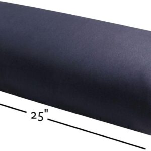 Hugger Mugger Standard Yoga Bolster – Firm, Supportive, Handmade, Durable