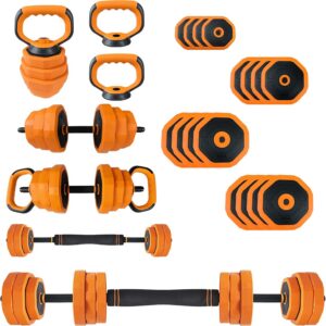 Adjustable Dumbbell Set,Weight Set As Dumbbell,Barbell,Kettlebell, Pull Up