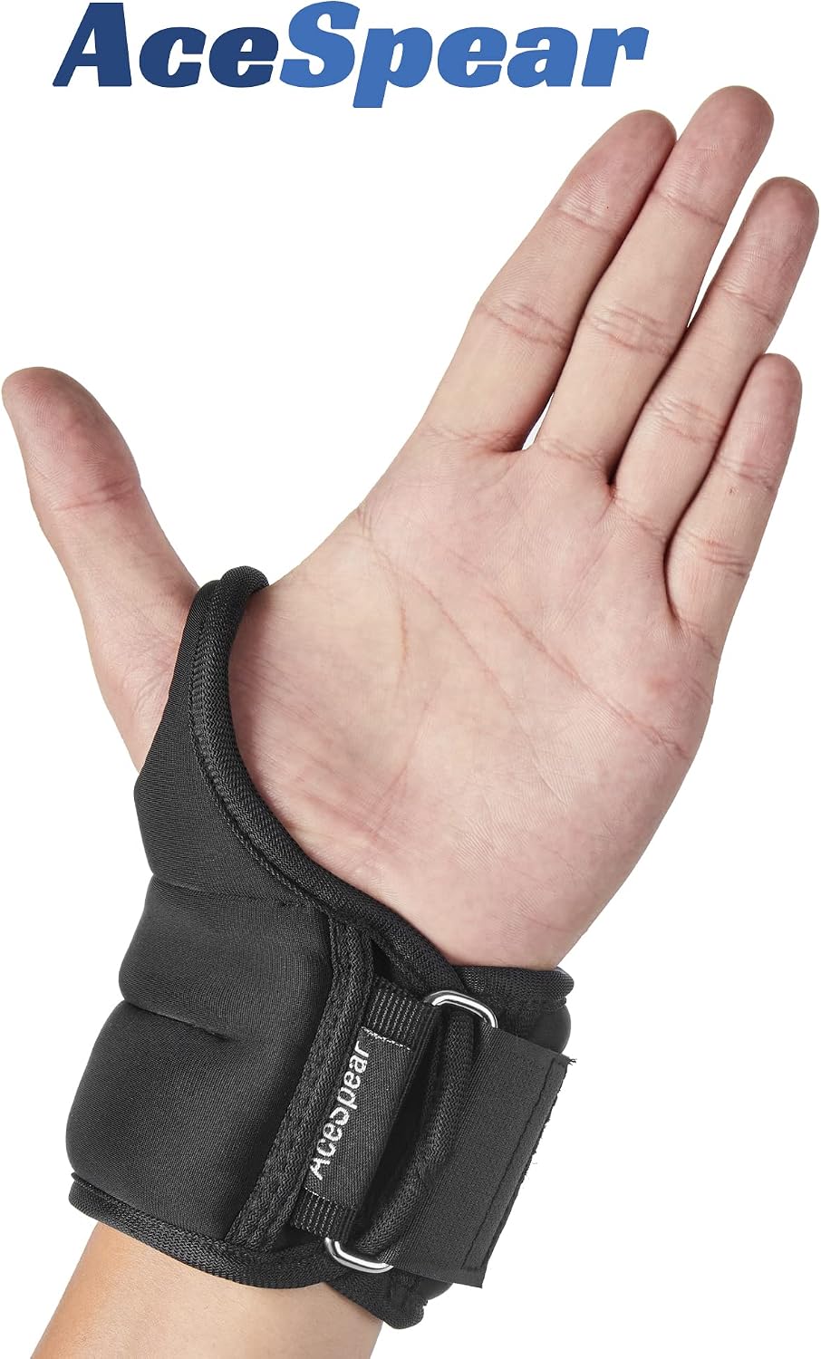 AceSpear Wrist Weights with Thumb Loops Lock for Men Women 1lb*2 2lbs*2 3lbs*2 Ankle Weights Weighted Gloves for Running Strength Training Walking Exercises - Image 6