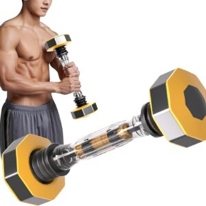 Shake Weight Home Fitness Adjustable Dumbbell Set 22-66 lbs Resistance for Arm Chest Core Strength Training Shake Weight for Women & Men Full Body Workout and Body Shaping